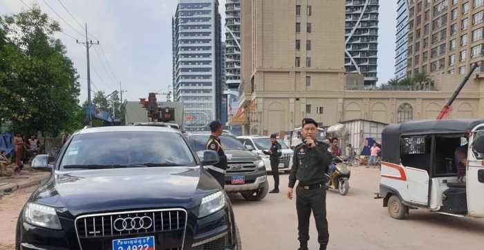 西哈努克省查车